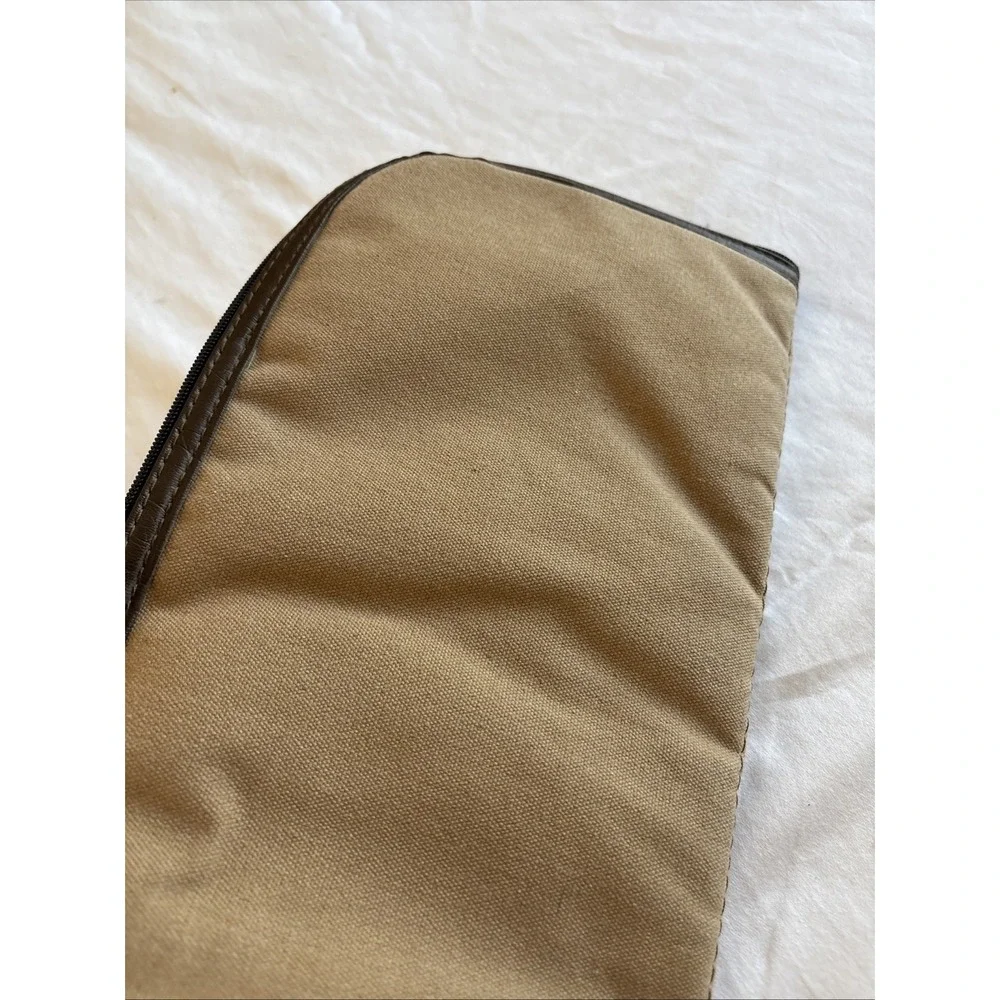 Vintage Kolpin Soft Gun Bag - Canvas Tan Brown - Cotton Liner 52 Inch